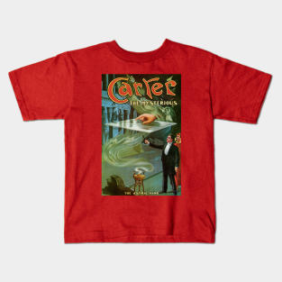 Vintage Magic Poster Art, Carter the Mysterious Kids T-Shirt